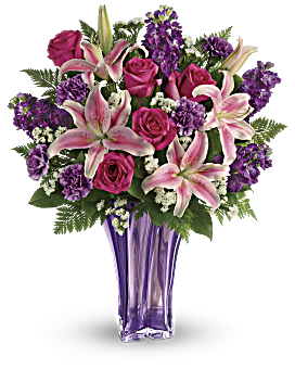 Teleflora's Luxurious Lavender Bouquet