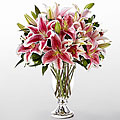 The FTD® Stylish Stargazer™ Bouquet by Vera Wang - VASE INCLUDED Flower Bouquet