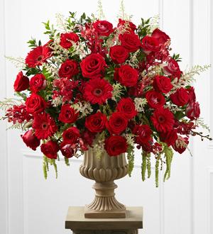 The FTD® Love & Honor™ Altar Arrangement Flower Bouquet