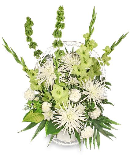 Everlasting Faith
Funeral   Basket Flower Bouquet