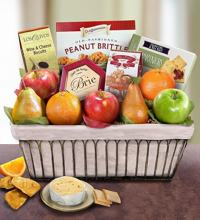   Parisian Fruit Gift Basket 