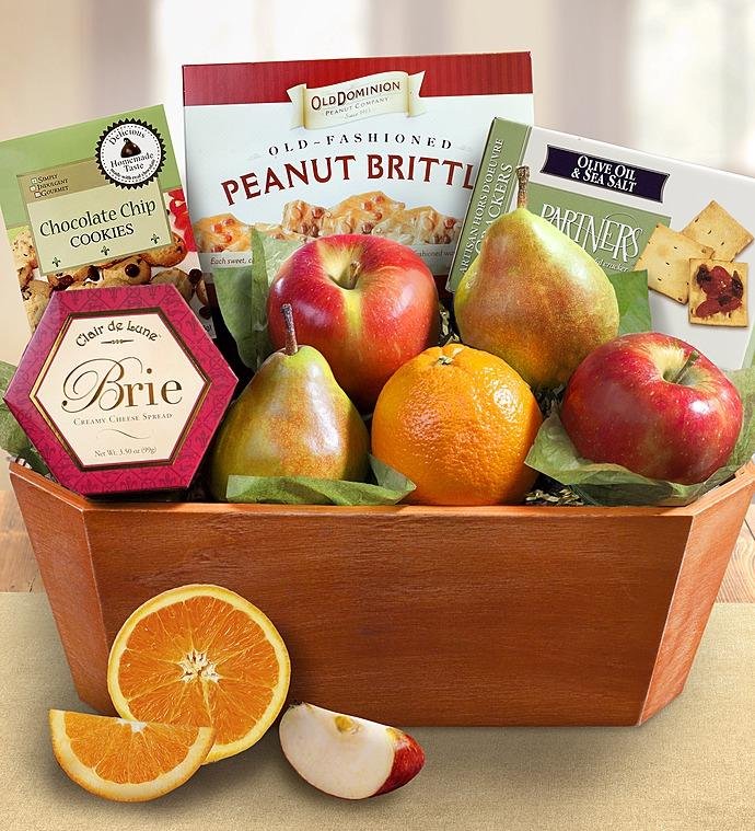 Fresh From The Orchard Fruit Gift Basket