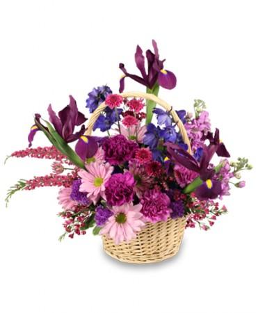 garden of gratitude   Basket of flowers