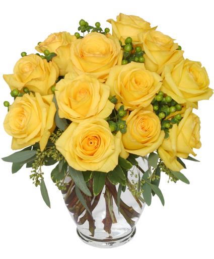 Good Morning Sunshine Rose  Arrangement