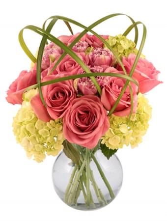 high drama roses arrangement Flower Bouquet