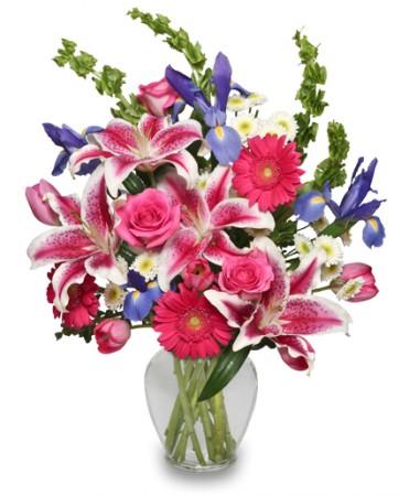 MAJESTIC MAGENTA
  Floral  Arrangement Flower Bouquet