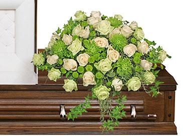 Overflowing AffectionCasket Spray Flower Bouquet