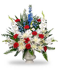 PATRIOTIC MEMORIAL
Funeral Flowers Flower Bouquet