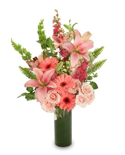 pink persuasion  Arrangement Flower Bouquet