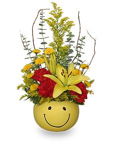 put on a happy face!  Bouquet Flower Bouquet