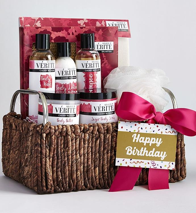 Have a Fabulous Birthday Cherry Blossom Spa Basket 