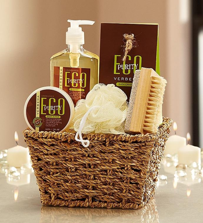 Eco Verbena Botanicals Spa Basket 